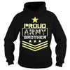 Image of Military Proud US Army Brother Veteran U Men’s Baseball T-Shirt