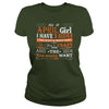 Image of AS A APRIL GIRL I HAVE THREE SIDES TSHIRT BIRTHDAY GIFT SHIRT