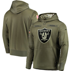 Men's Oakland Raiders Pullover Hoodie 2018 - 2019