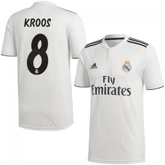 Toni Kroos Real Madrid 2018/19 Home Player Jersey – White