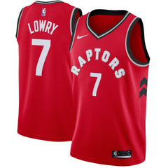 Kyle Lowry Toronto Raptors Red Swingman Jersey 2018 - 2019