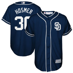 Eric Hosmer San Diego Padres Majestic Youth Official Cool Base Player Jersey – Navy
