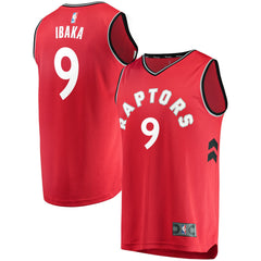 Serge Ibaka Toronto Raptors Red Swingman Jersey 2018 - 2019