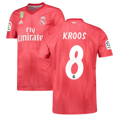 Toni Kroos Real Madrid 2018/19 Third Player Jersey – Red