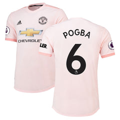 Paul Pogba Manchester United 2018/19 Away Player Jersey – Coral