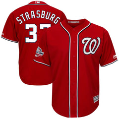 Stephen Strasburg Washington Nationals Majestic 2018 All-Star Game Alternate Cool Base Player Jersey – Scarlet