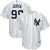 Image of Aaron Judge New York Yankees Majestic Home Cool Base Player Jersey - White