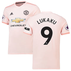 Romelu Lukaku Manchester United 2018/19 Away Player Jersey – Coral