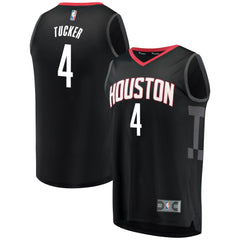 PJ Tucker Houston Rockets Black Swingman Jersey 2018 - 2019