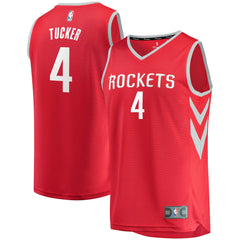 PJ Tucker Houston Rockets Swingman Red Jersey 2018 - 2019