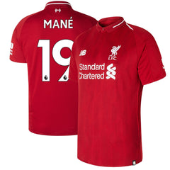 Sadio Mane Liverpool 2018/19 Home Player Jersey – Red