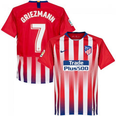 Antoine Griezmann Atletico Madrid 2018/19 Home Player Jersey – red