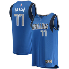 Luka Doncic Dallas Mavericks Blue Swingman Jersey 2018 - 2019