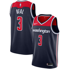 Bradley Beal Washington Wizards Navy Swingman Jersey 2018 - 2019