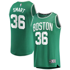 Marcus Smart Boston Celtics Green Swingman Jersey 2018 - 2019