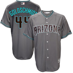 Paul Goldschmidt Arizona Diamondbacks Majestic 2017 Cool Base Jersey - Gray/Teal