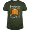 Image of Pumpkin Queen Cute Pumpkin Spice Season Halloween T-shirt