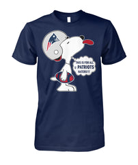 New England Patriots Snoppy T-shirt