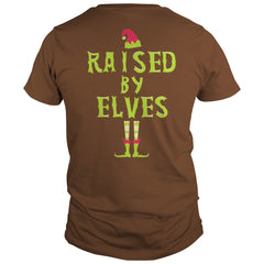 Christmas - Raised By Elves Funny Christmas