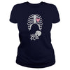 Image of Womens pregnancy announcement tshirt baby xray