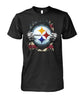 Image of Pittsburgh-steelers In My Hand Collection T-shirt 2018