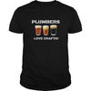 Image of Funny Craft Beer T Shirt for Men or Women Plumbers