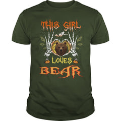 This Girl Loves Bear Halloween