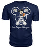 Image of Los Angeles Chargers - Cute Mickey Mouse T-shirt