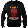 Image of I'm the Crazy BUCCANEERS Fan T-Shirt