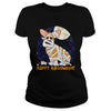 Image of halloween corgi mummy T shirt