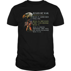 Veteran T Shirt - Rules of War