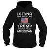 Image of I stand for the flag and support Trump T-shirt