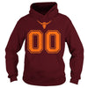 Image of Orange Texas Longhorn Bull #00 T-shirt