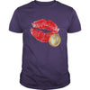 Image of WICKED love heart with tribal curls a little bit nightmare before christmas   Womens TShirts