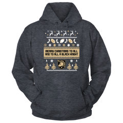 UGLY CHRISTMAS SWEATER DESIGN - ARMY BLACK NIGHTS