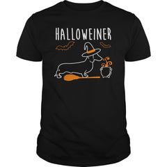 dachshund gifts- Happy halloweiner halloween costumes wiener