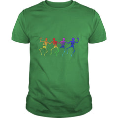 Skeleton Shimmy Funny Dancing Skeleton Halloween T-Shirt