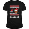 Image of MERRY CHRISTMAS WITH BASENJI SWEATER