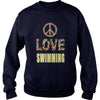 Image of Limited Edition Peace Love Swimming
