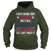 Image of I Hate Being This Sexy But Iam Giants Fan TShirt