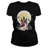 Image of WITCH DANCE UNDER THE MOON T SHIRT HALLOWEEN SHIRT