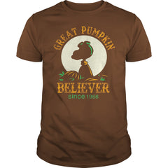 GREAT PUMPKIN BELIEVER SINCE 1966 - HALLOWEEN TSHIRT