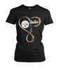 Image of Pittsburgh-steelers Love Collection T-shirt 2018
