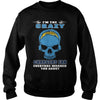 Image of I'm the Crazy CHARGERS Fan T-Shirt