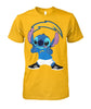 Image of Los Angeles Chargers - Cute Stitch T-shirt