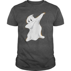 Funny Dabbing Ghost Halloween TShirt Spooky Haunted Dab