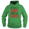 Image of Act Like A Lady Think Like A Boss Women's T-Shirts