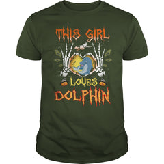 This Girl Loves Dolphin Halloween