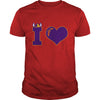 Image of i love minnesota TShirts  Mens TShirt by American Apparel