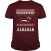 Image of Dachshund - T shirts - Christmas